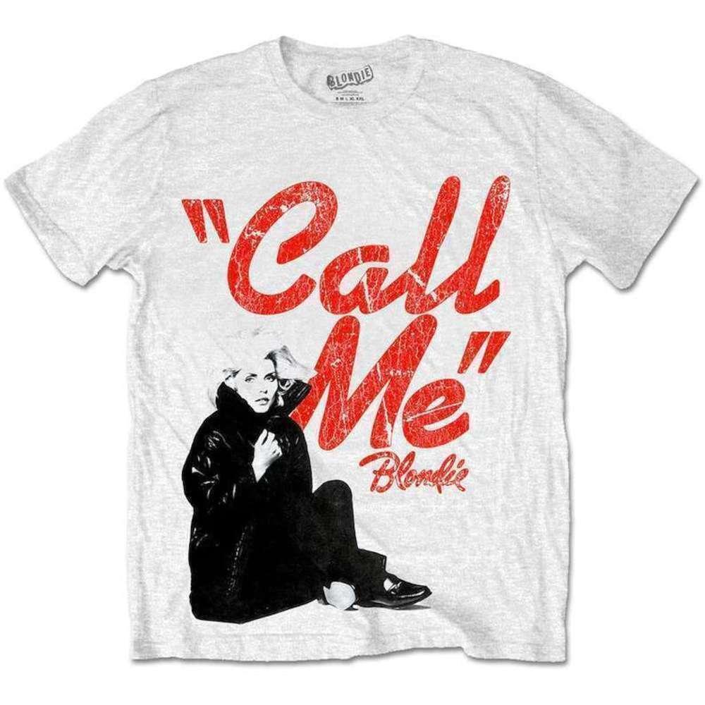 Blondie Call Me  Wave Rock Band Fan Retro Graphic T-Shirt